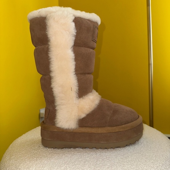 NEW UGG Women's Classic Chillapeak Tall Platform Boot Size 6 - Picture 7 of 16